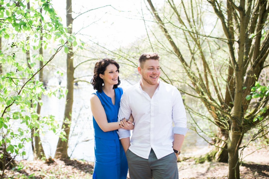 Flatford Mill Lake couple photos