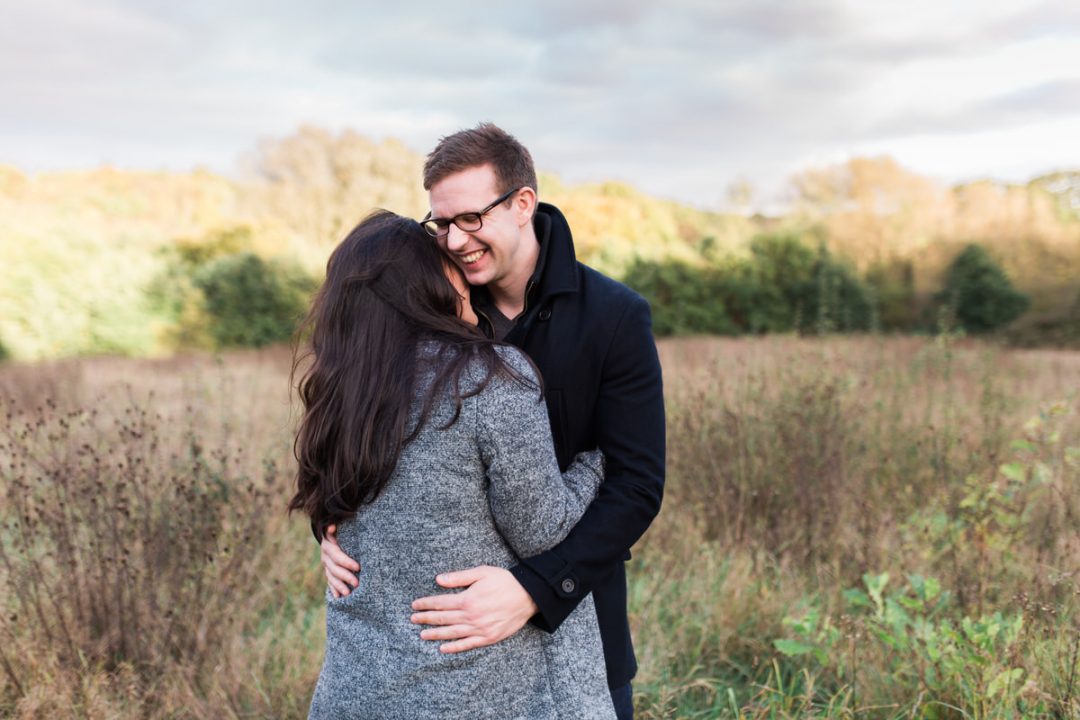 Colchester engagement shoot at Highwoods Park