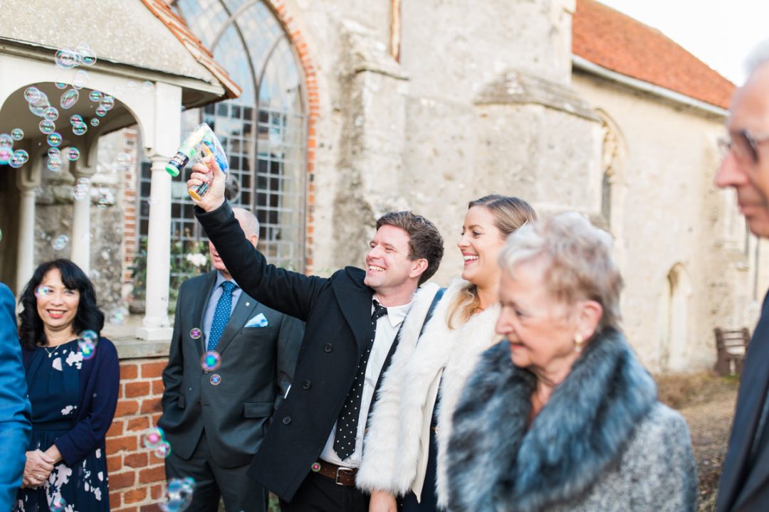 Saint Edmund Church wedding in East Mersea, Colchester