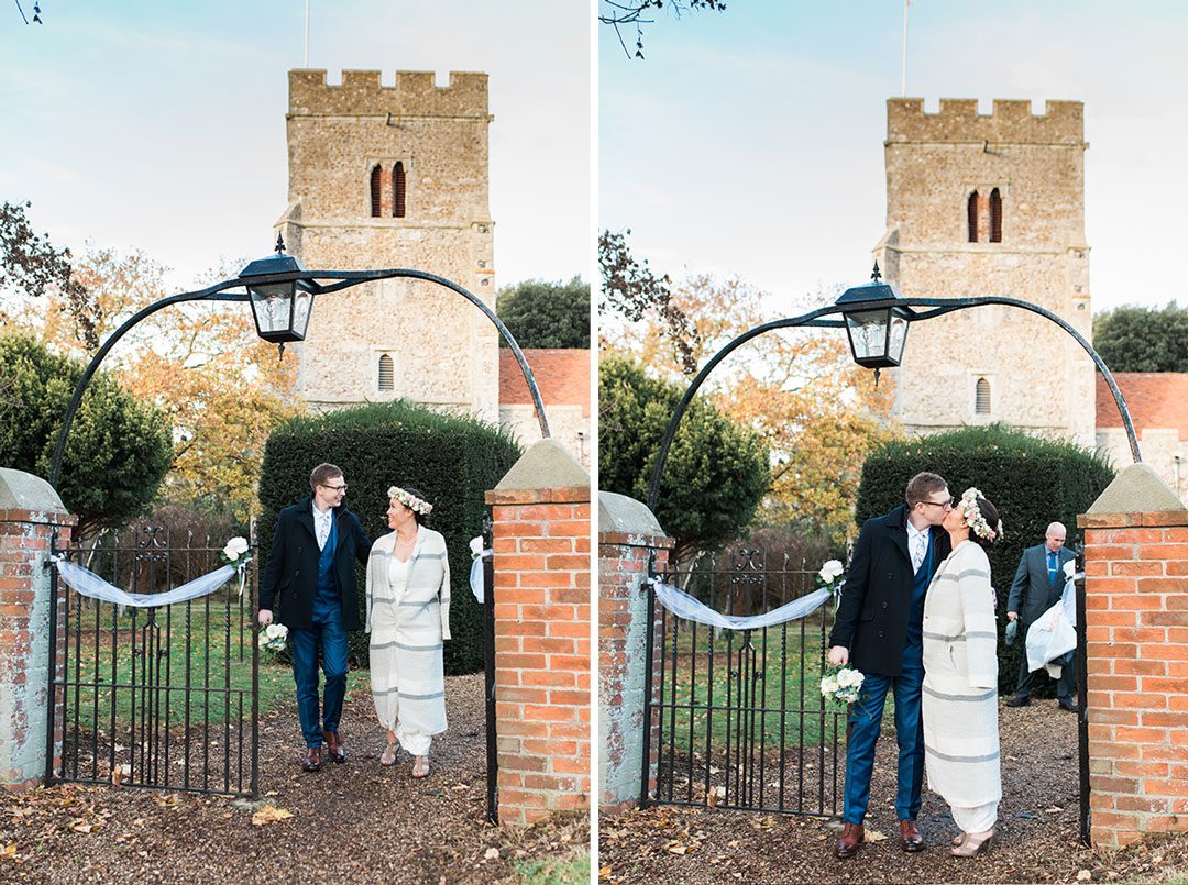 Saint Edmund Church wedding in East Mersea